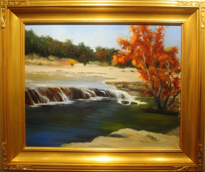 Fall on Bull Creek by artist Ellen Wheelock Willis